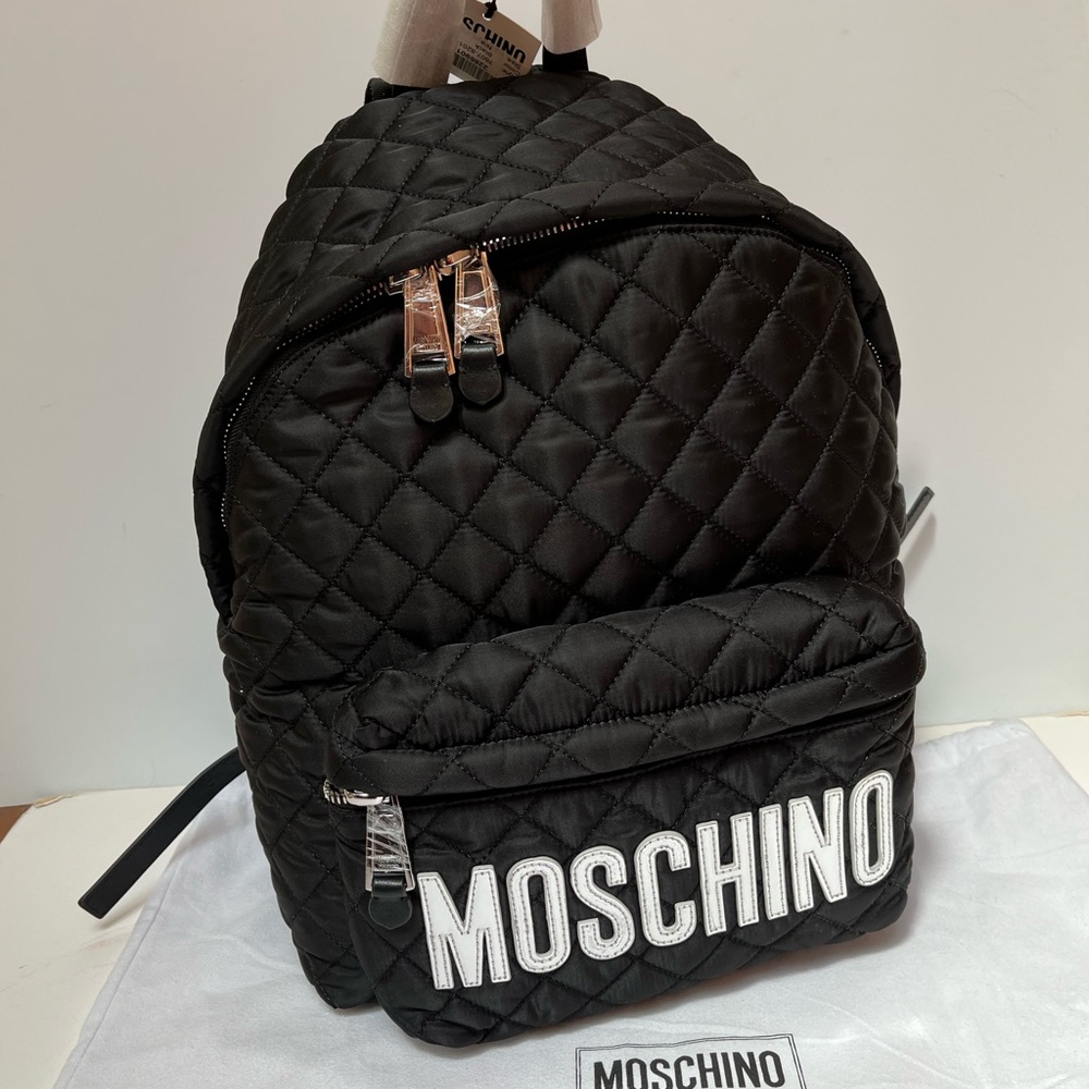 Moschino Logo Backpack